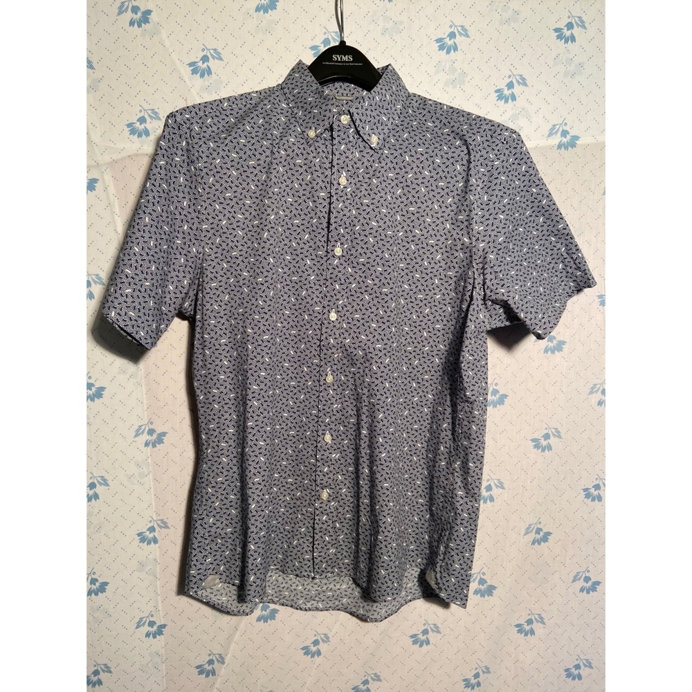 Michael Kors Men’s Short Sleeve Button Down